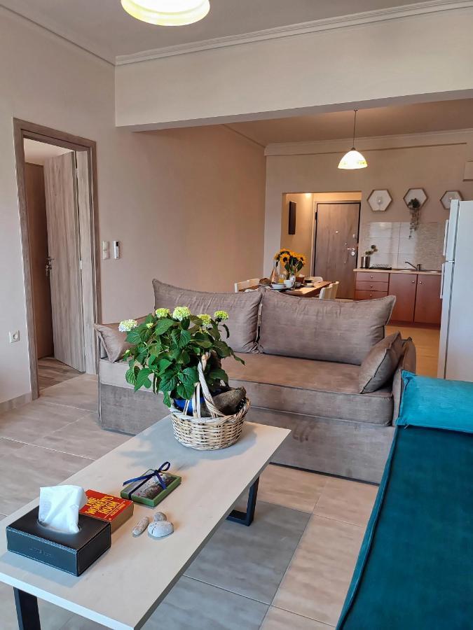 Seaview-Apartments Palaia Fokaia Bagian luar foto