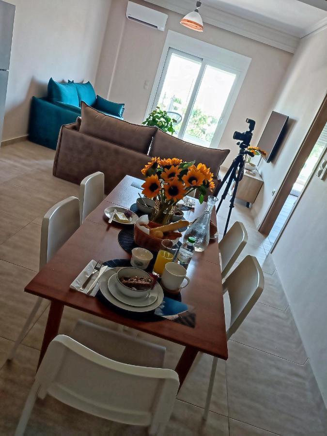 Seaview-Apartments Palaia Fokaia Bagian luar foto